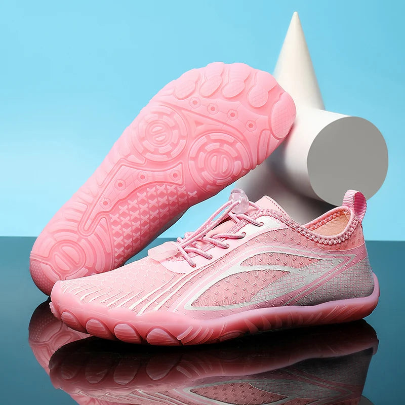 Flexible & Quick-Drying Barefoot Aquatic Sneakers pink2