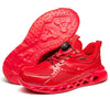 Flexible Safety Trainers with Twist Lock red