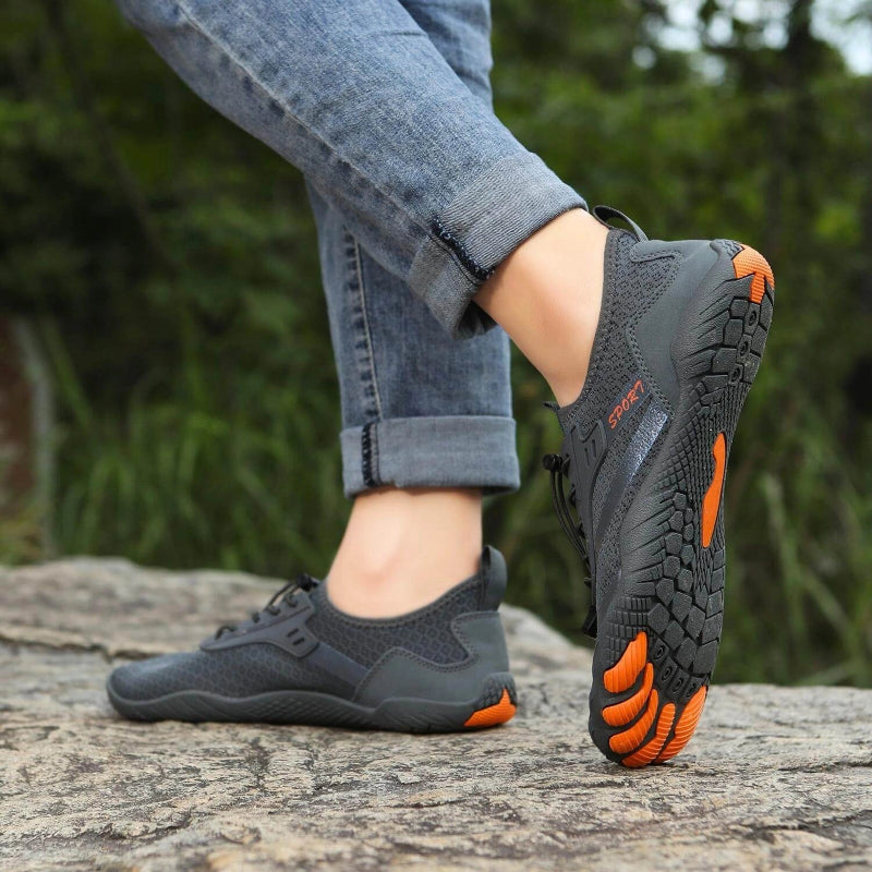 Healthy & Comfortable Barefoot Sneakers grey1