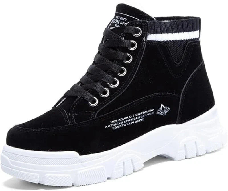High-Top Winter Trainers with Warm Lining black1