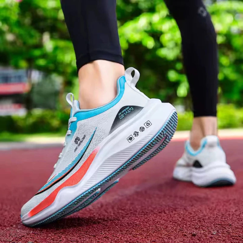 Lightweight Athletic Running Trainers white1