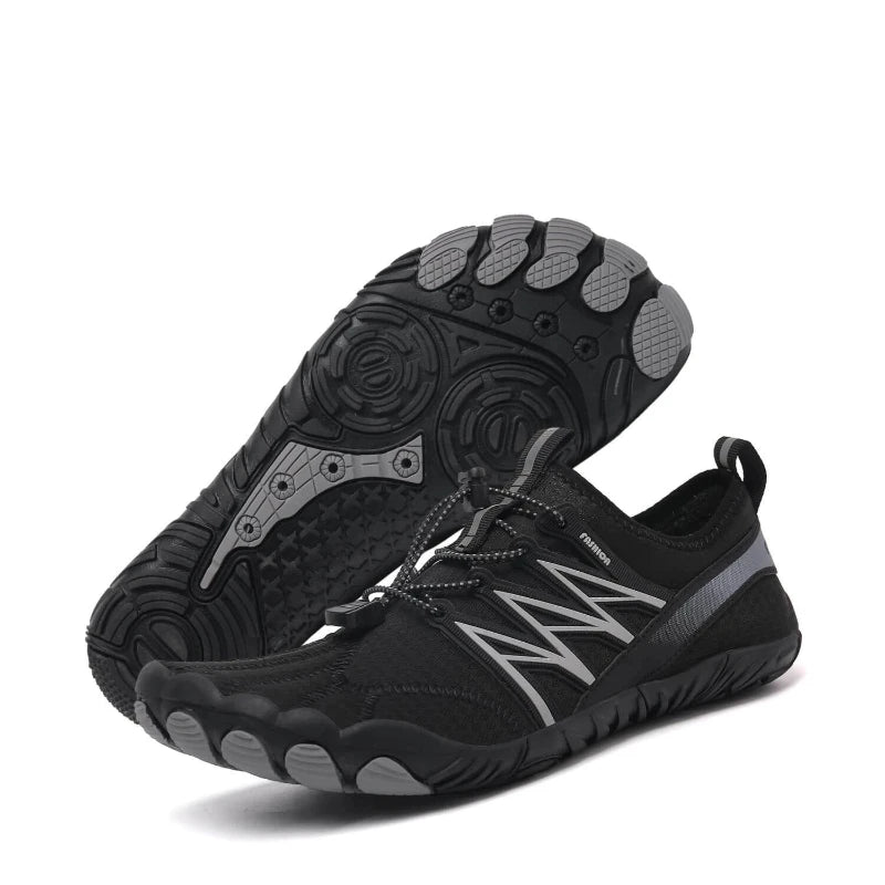 Lightweight & Breathable Barefoot Sneakers black