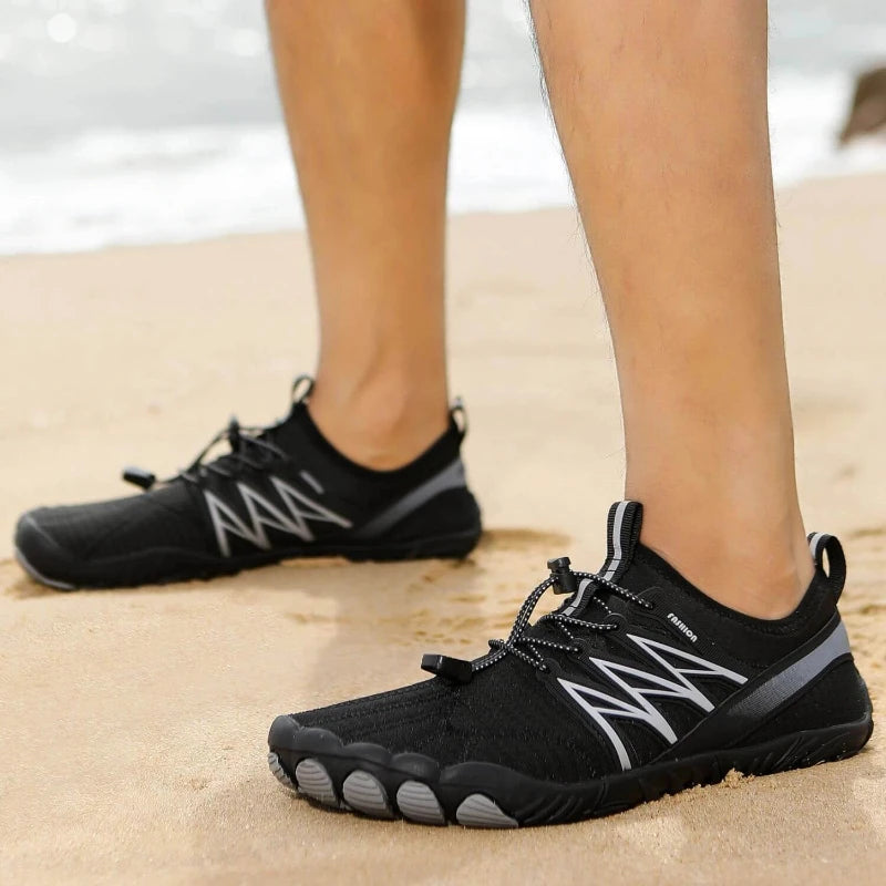 Lightweight & Breathable Barefoot Sneakers black1