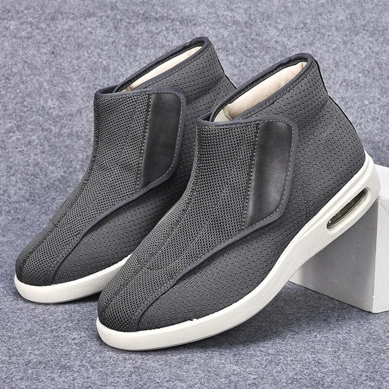 Lightweight & Breathable Orthopedic  Shoes dlight grey