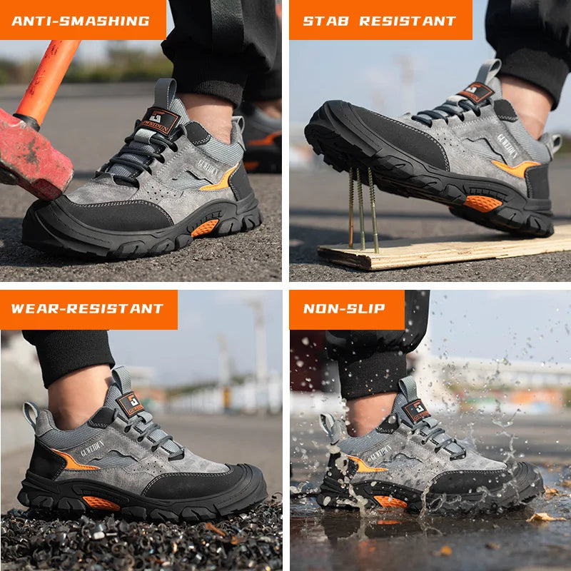 Lightweight & Breathable Safety Sneakers – Unisex1