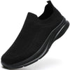 Lightweight & Breathable Walking Sneakers black
