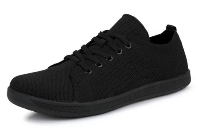 Lightweight & Comfortable Orthopedic Barefoot Sneakers - Unisex black