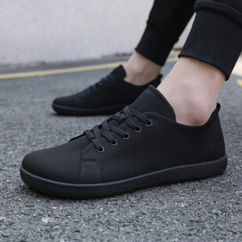 Lightweight & Comfortable Orthopedic Barefoot Sneakers - Unisex black1