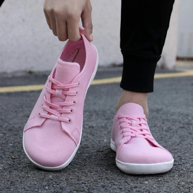 Lightweight & Comfortable Orthopedic Barefoot Sneakers - Unisex pink1
