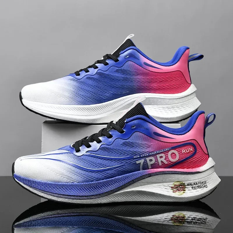 Lightweight & Cushioned Running Trainers blue1
