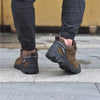 Lightweight & Durable Safety Trainers brown2