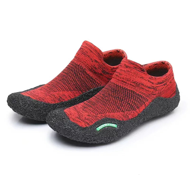 Lightweight & Flexible Barefoot Sneakers red