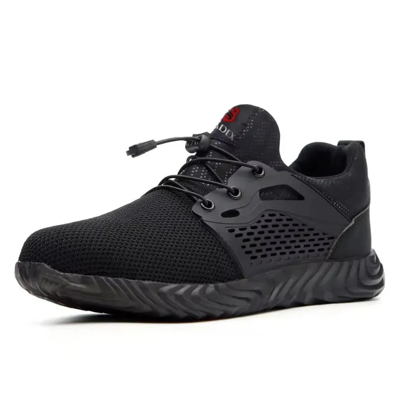Lightweight & Indestructible Safety Trainers black4