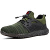 Lightweight & Indestructible Safety Trainers green