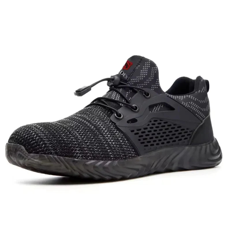 Lightweight & Indestructible Safety Trainers grey