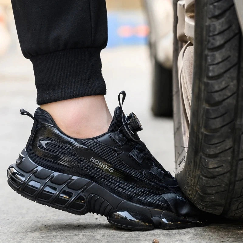 Lightweight & Resistant Safety Sneakers - Unisex black2
