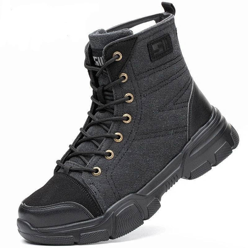 Lightweight Safety Boots with Steel Toe Cap black7