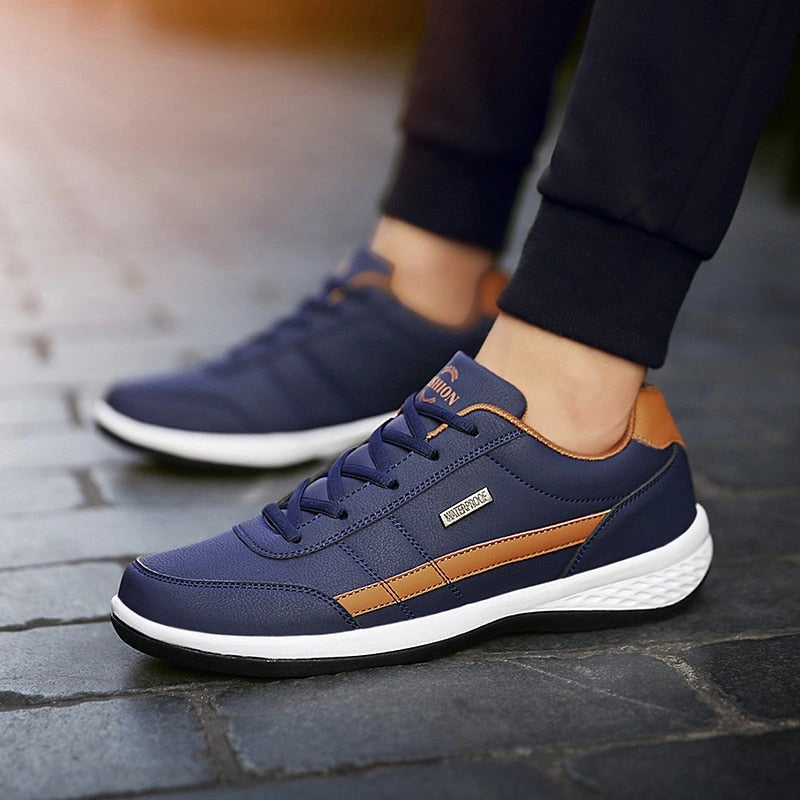 Lightweight & Stylish Waterproof Sneakers  blue3