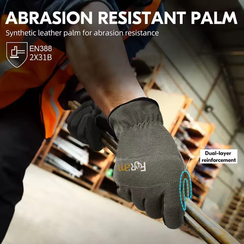 Lightweight & Touchscreen-Compatible Work Gloves1
