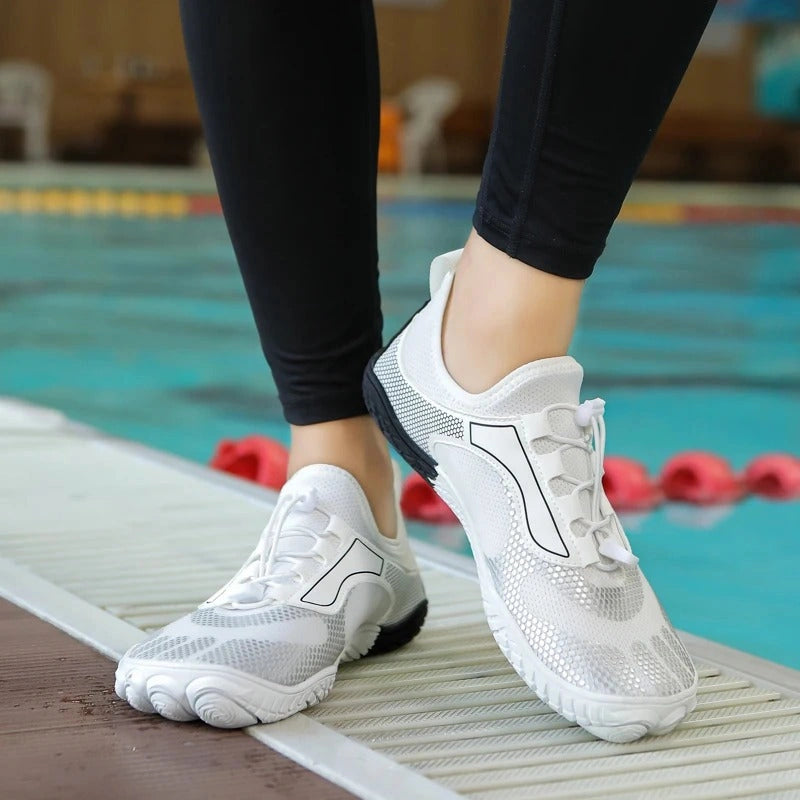 Non-Slip & Breathable Barefoot Sneakers white2