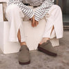 Non-Slip Leather Mules with Comfortable Cork Footbed - Unisex green1