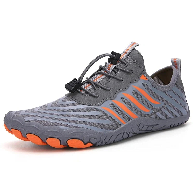 Non-Slip Quick-Drying Barefoot Sneakers – Unisex gray