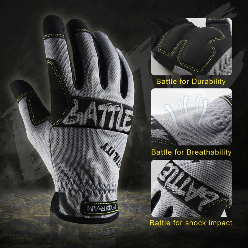 Non-Slip & Touchscreen Work Gloves4