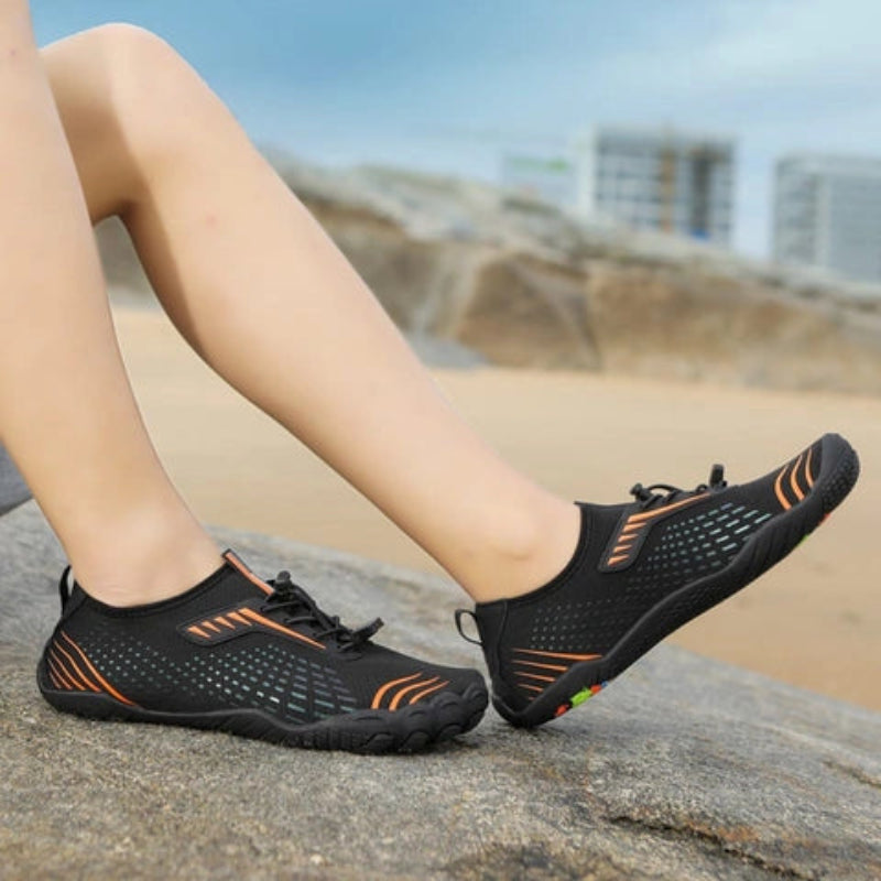 Quick-Drying Barefoot Sneakers orange1