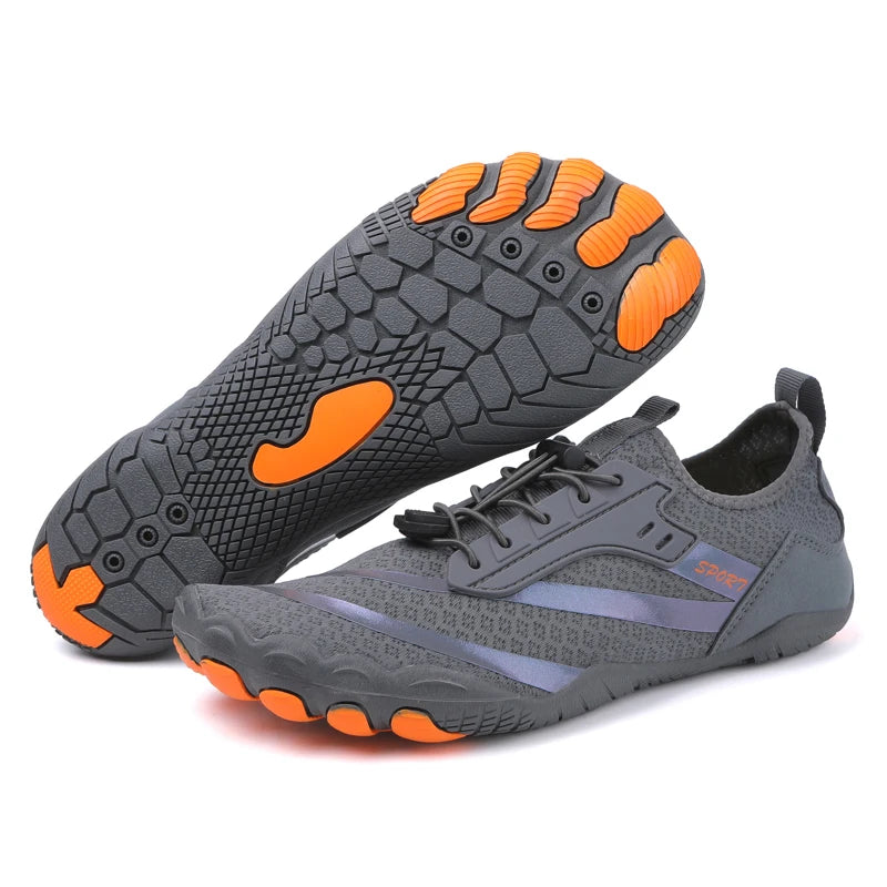 Quick-Drying & Breathable Barefoot Sneakers grey