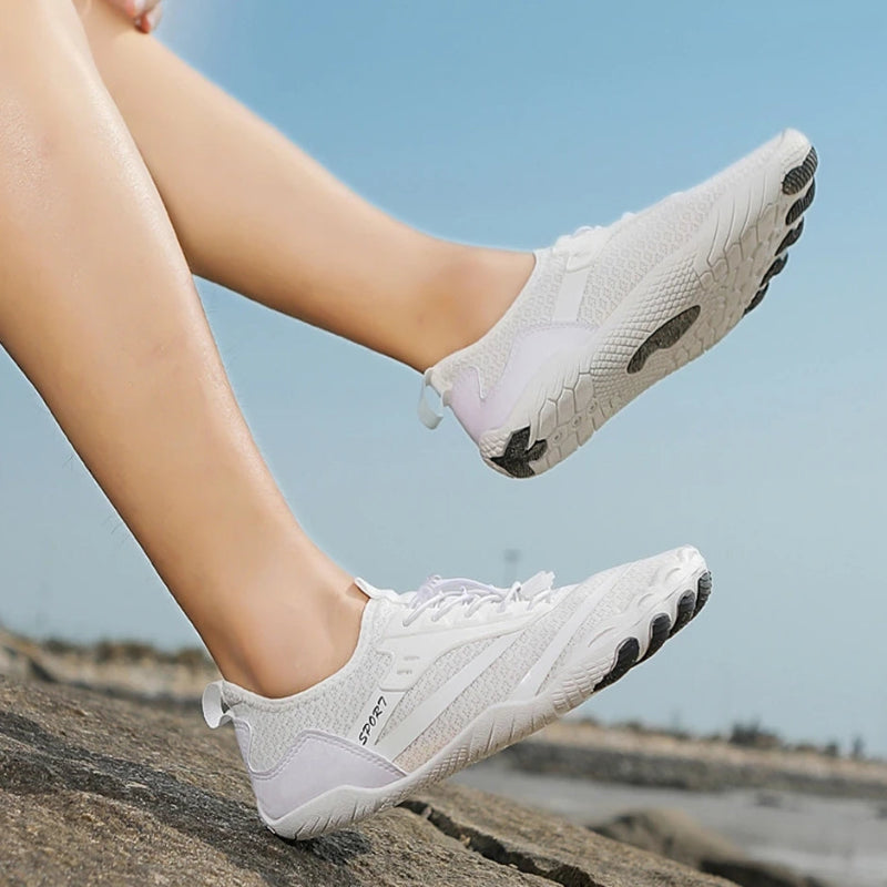 Quick-Drying & Breathable Barefoot Sneakers white