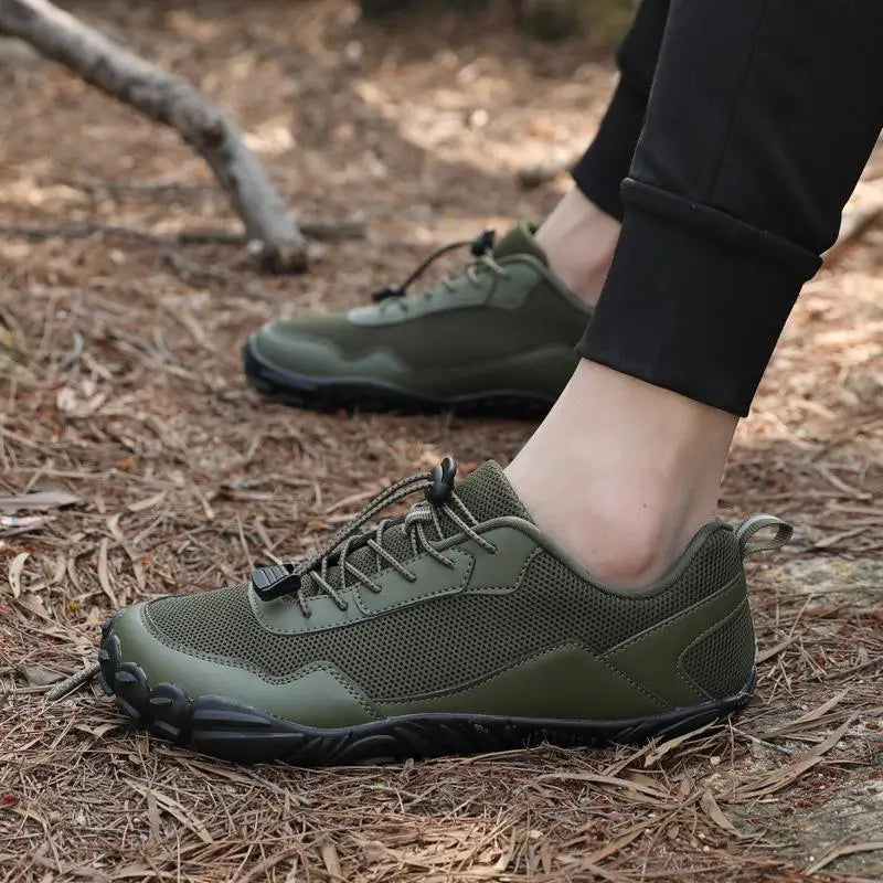Quick Drying & Comfortable Barefoot Hiking Sneakers - Unisex green1