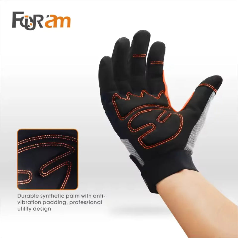Touchscreen-Compatible & Comfortable Protective Gloves2
