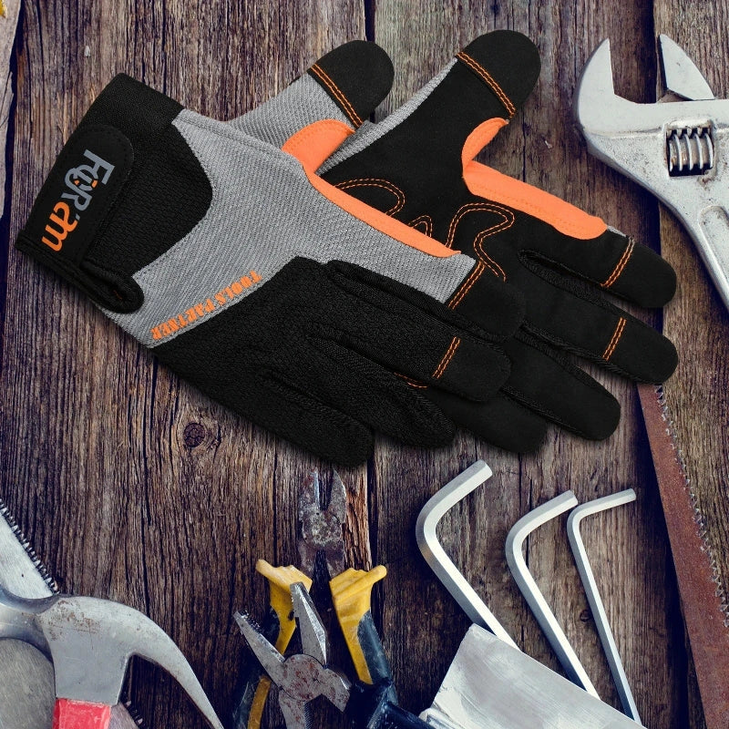 Touchscreen-Compatible & Comfortable Protective Gloves5