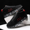 Trendy & Comfortable Sneakers – Unisex black and red1
