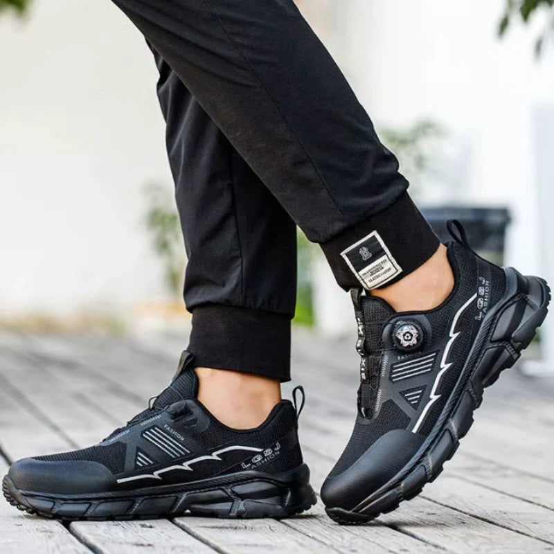 Ultra-Comfortable Safety Trainers with Twist-Lock Closure3