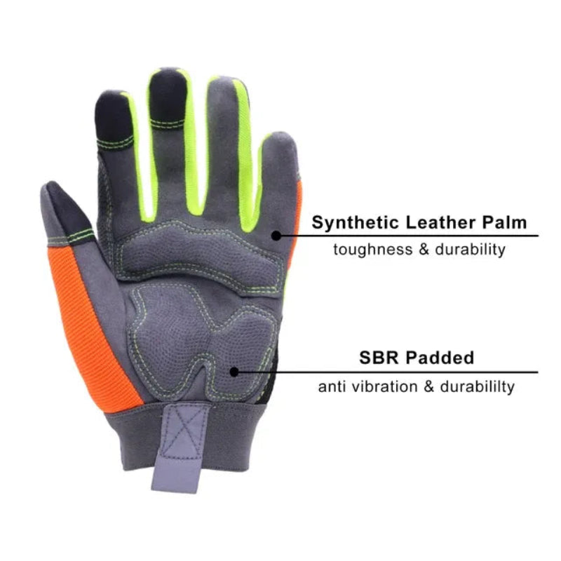 Ultra-Flexible & Touchscreen-Compatible Work Gloves1
