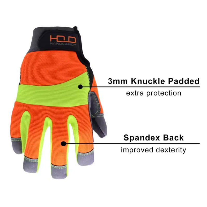 Ultra-Flexible & Touchscreen-Compatible Work Gloves2