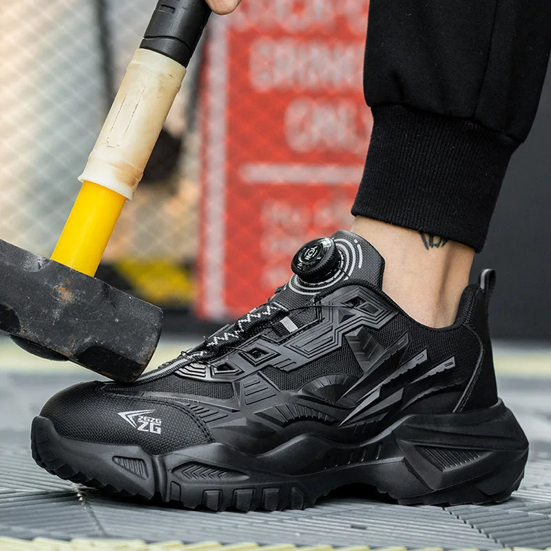 Ultra-Light Safety Trainers with Rotating Lace Dial2