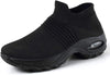 Ultra-Lightweight & Breathable Walking Sneakers - For Women black