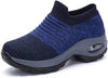 Ultra-Lightweight & Breathable Walking Sneakers - For Women blue black