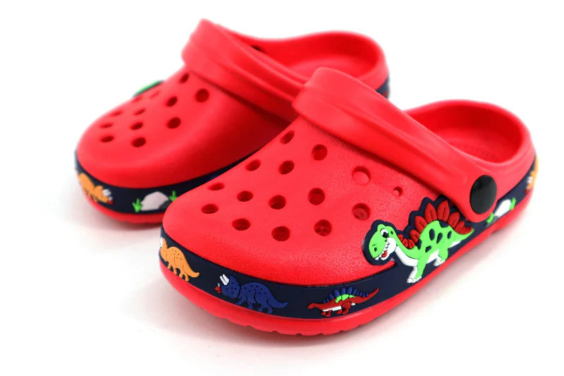 Ultra-Lightweight & Comfortable Summer Clogs red