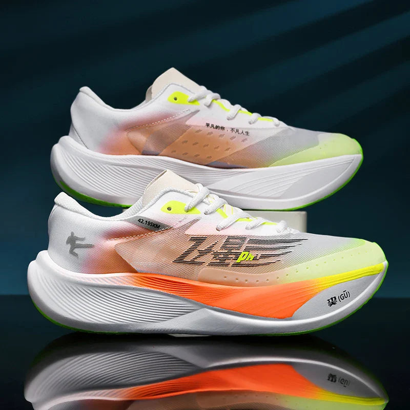 Ultra-Lightweight & Cushioned Sports Trainers orange