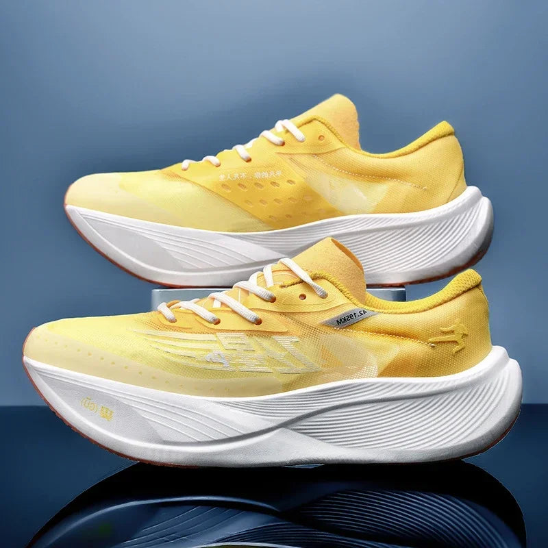 Ultra-Lightweight & Cushioned Sports Trainers yellow