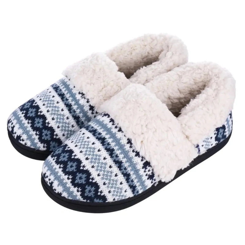 Warm & Anti-Slip House Slippers blue