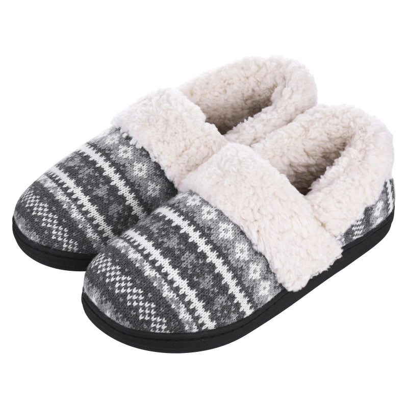 Warm & Anti-Slip House Slippers grey