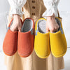 Warm & Anti-Slip Indoor Slippers with Fleece Lining - Unisex 1