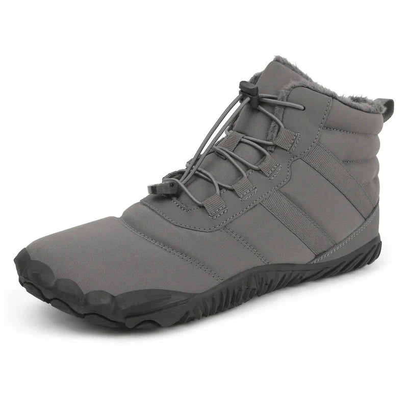 Warm Barefoot Winter Boots grey