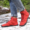 Warm Barefoot Winter Boots red1