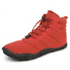 Warm Barefoot Winter Boots red