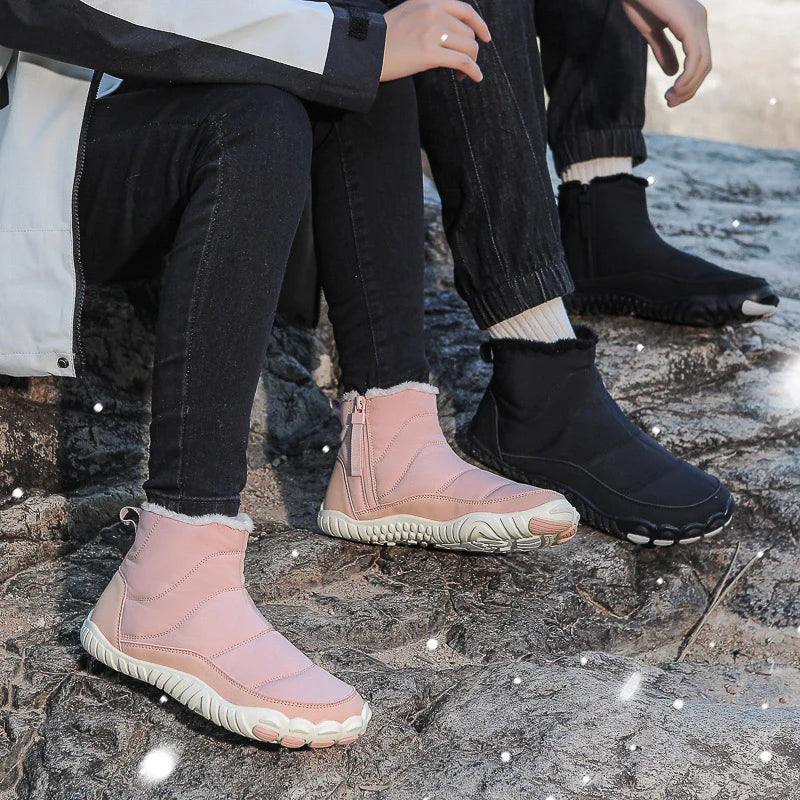 Warm & Comfortable Barefoot Ankle Boots  
